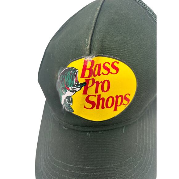 Bass Pro Shops Other - Bass Pro Shops Trucker Hat Green Mesh Snapback Fishing Outdoor Cap
